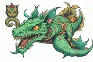 I lived the crazy life tattoo design idea