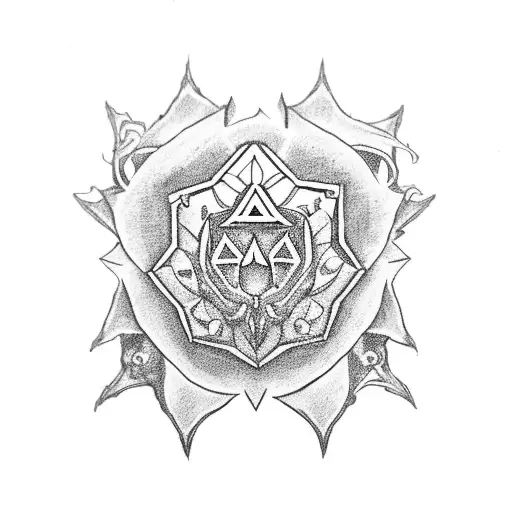 silent princess flower from legend of Zelda breath of the wild tattoo design idea