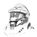 master chief drinking beer  tattoo design idea