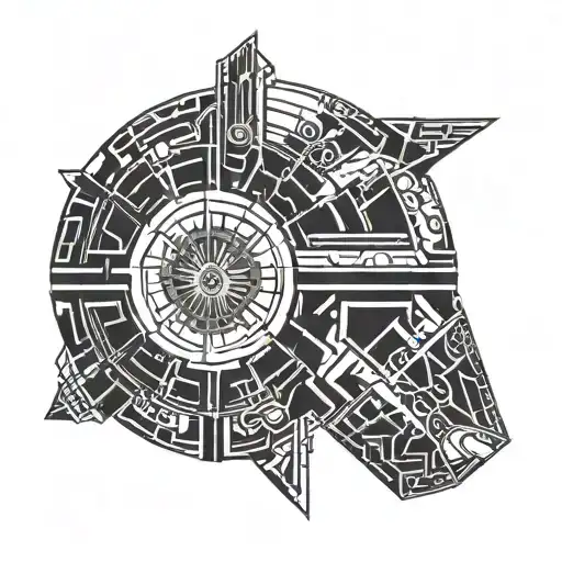 ashoka tano star wars tattoo design idea