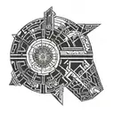 ashoka tano star wars tattoo design idea