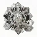 ashoka tano star wars tattoo design idea