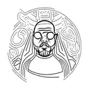 Kanye  tattoo design idea