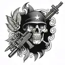 special forces tattoo design idea