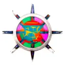 The tattoo is a large, vibrant, and 3D design that spans the entire arm. A Christian cross takes center stage, symbolizi tattoo design idea