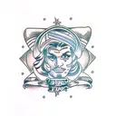 gemini tattoo design idea