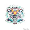 gemini tattoo design idea