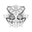 gemini tattoo design idea