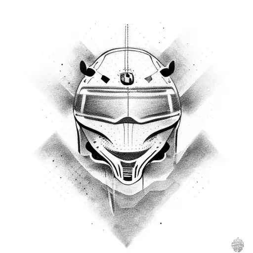 BMW dreiver tattoo design idea