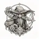 the dark crystal wanderer tattoo design idea