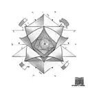 gps coordinates  tattoo design idea