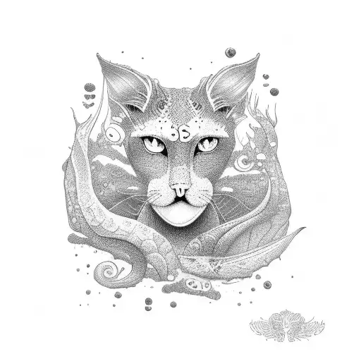 brunette ginger tattoo design idea