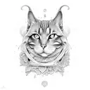 brunette ginger tattoo design idea