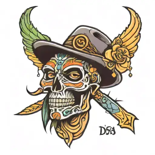 a piece representing dallas tx cholo style tattoo design idea