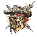 a piece representing dallas tx cholo style tattoo design idea