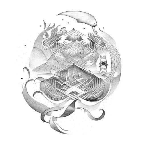 norway tattoo design idea