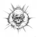 Icarus falling from the sun  tattoo design idea