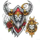 tyr forearm tattoo tattoo design idea