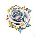 rosa 1975 tattoo design idea