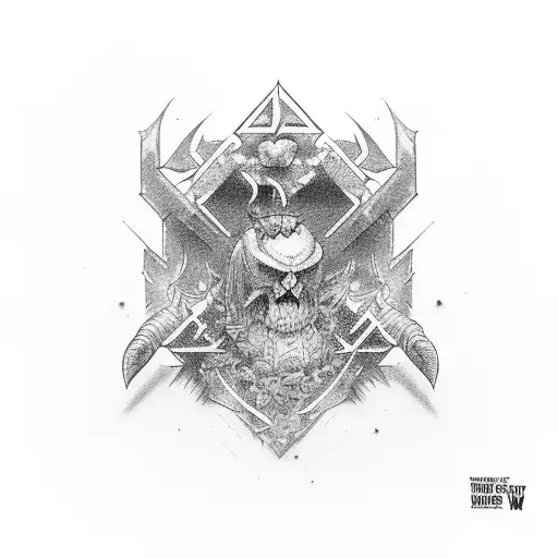 trampstamp with text "mag ik in jouw kingdom?" tattoo design idea