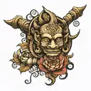 cambodian tattoo design idea