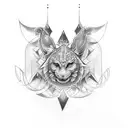 Blessed writing back tattoo tattoo design idea