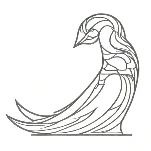 abstract rook stylized as a tattoo tattoo design idea