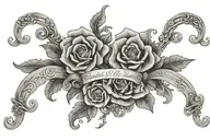scroll 3:16 bible verse tattoo design idea