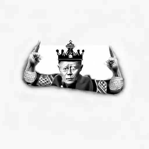 king edward viii of england tattoo design idea