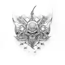 mob boss tattoo design idea