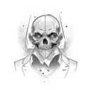 mob boss tattoo design idea