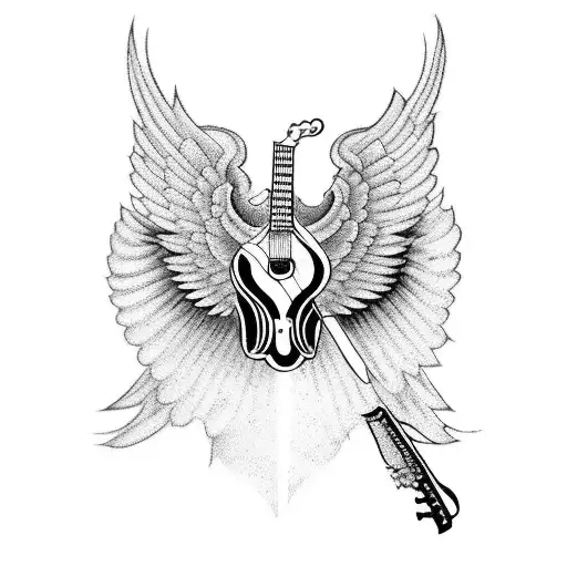 Brandon Swafford - Phoenix, Steampunk Inspired Wing Tattoo