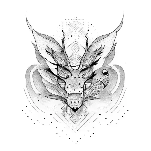 flute tattoo design idea