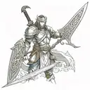 Skyrim heroes tattoo design idea