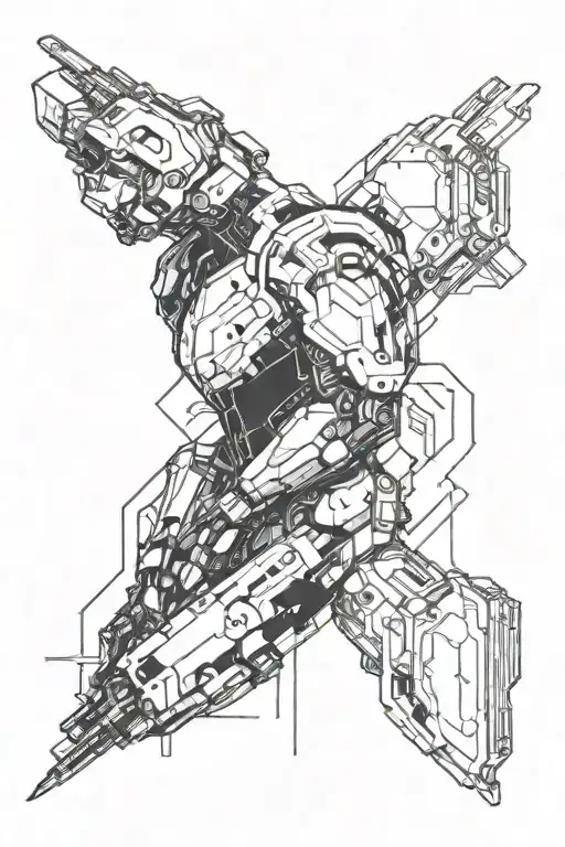 cyberpunk 2077 tattoo design idea