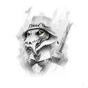 mafia tattoo design idea