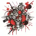 self made tattoo design idea