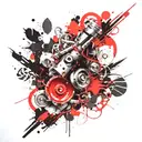 self made tattoo design idea