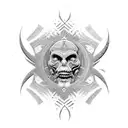 insanity tattoo design idea