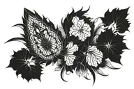 XXIV tattoo design idea