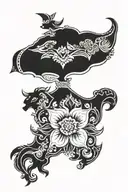 rajput tattoo design idea