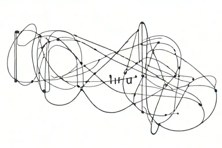 Dirac equation ∂ tattoo design idea