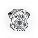 labrador retrovisor tattoo design idea