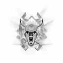 cricketer MS Dhoni  tattoo design idea