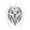 odins ravens tattoo design idea