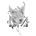 avicii logo combined with nature preferably a lake tattoo design idea