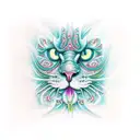 Paisley  tattoo design idea