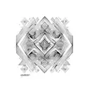Abstract design incorporating XXII-XXIII-XXIV tattoo design idea