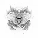 Abstract design incorporating XXII-XXIII-XXIV tattoo design idea
