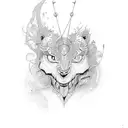 Abstract design incorporating XXII-XXIII-XXIV tattoo design idea